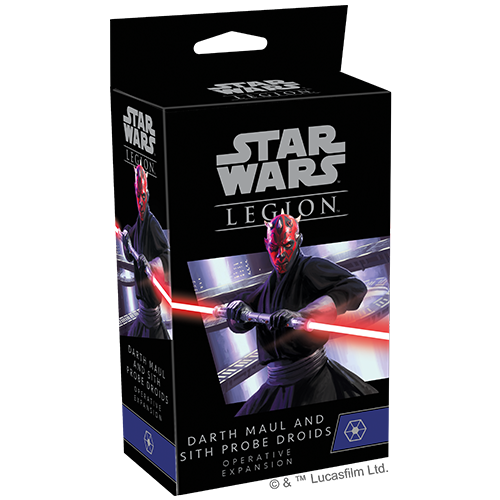 Star Wars Legion: Darth Maul and Sith Probe Droids Operative Expansion